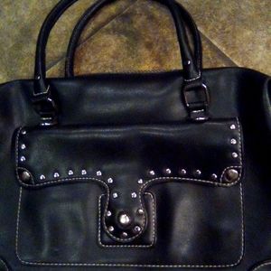 Max New York Black Handbag